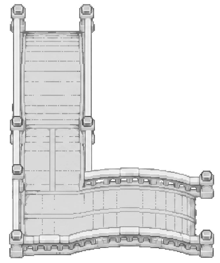 AI-generated image: the bridge